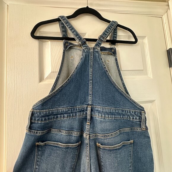 UNIVERSAL THREAD Classic Denim Overalls Jumpsuit Size 10/30 - Picture 8 of 10